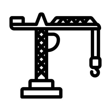 Turna ikonu. Düzenlenebilir Cesur Tasarım. Vektör İllüstrasyonu.