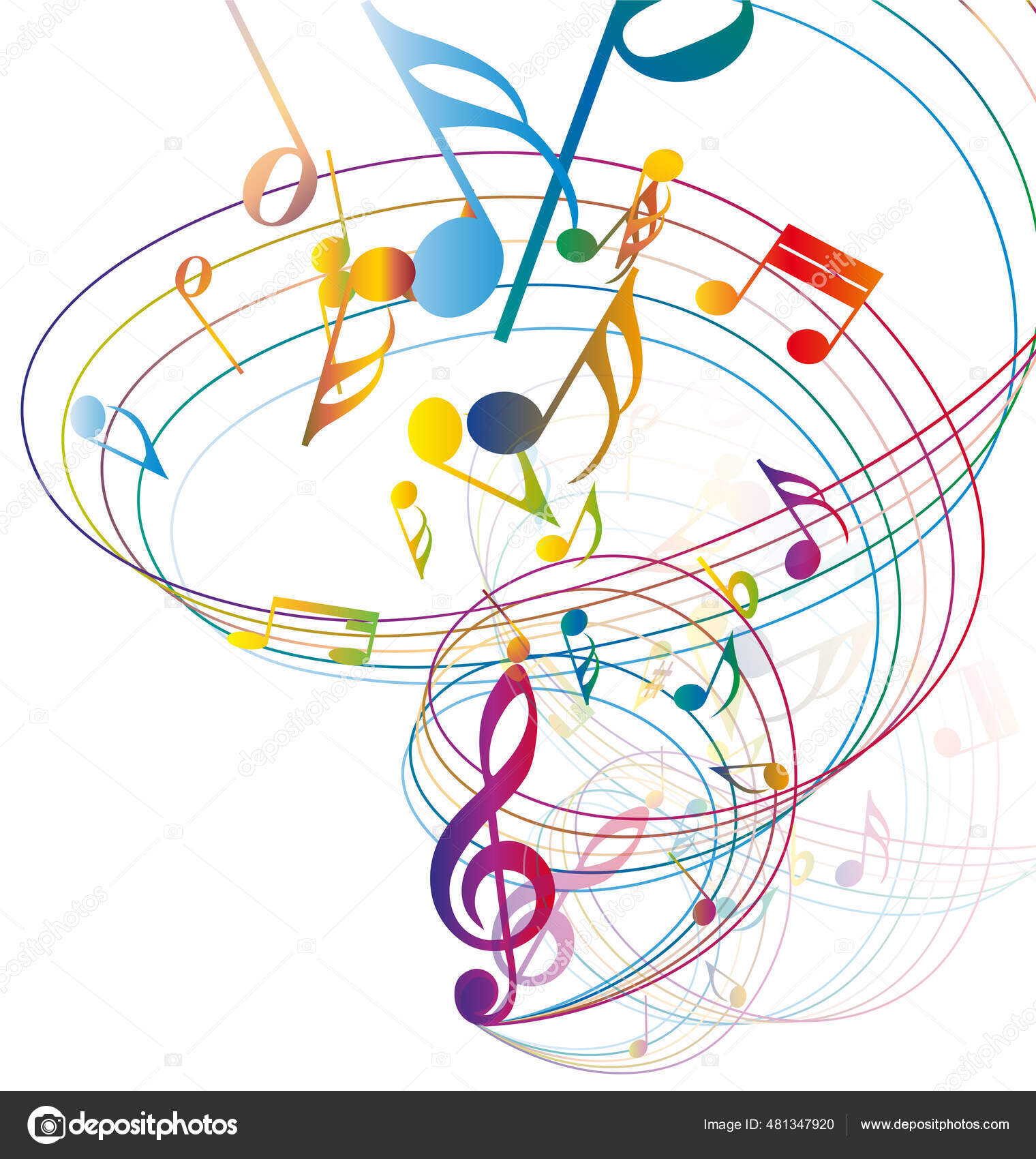 Image vectorielle Design Musical Partir D'éléments Notes Musique Ombre Est  Transparente Peut par ©angelp - 481347920, image size:1520x1700