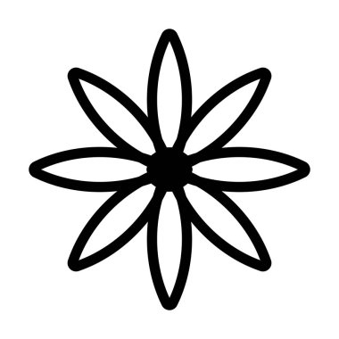 İş Broşu Simgesi. Düzenlenebilir genişlikte kalın tasarım. Vektör İllüstrasyonu.