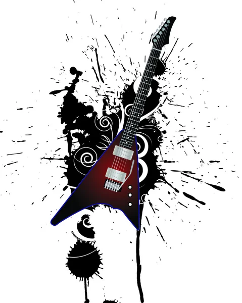 Hudební styl grunge — Stockový vektor