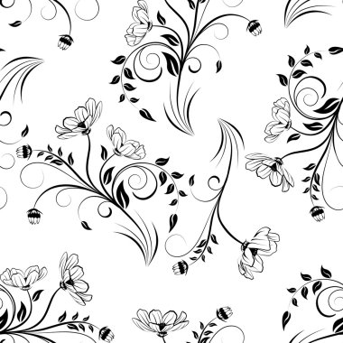 Kusursuz çiçek deseni.