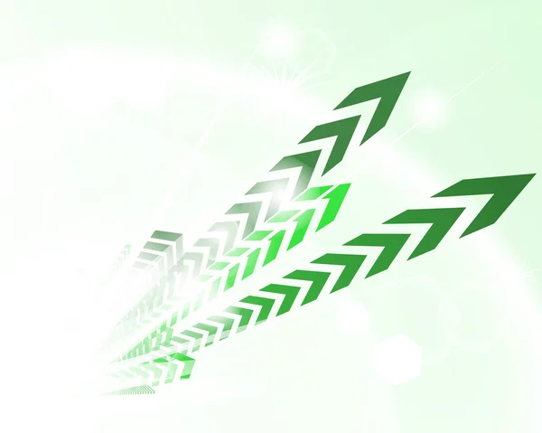 Fond vert technologique — Image vectorielle