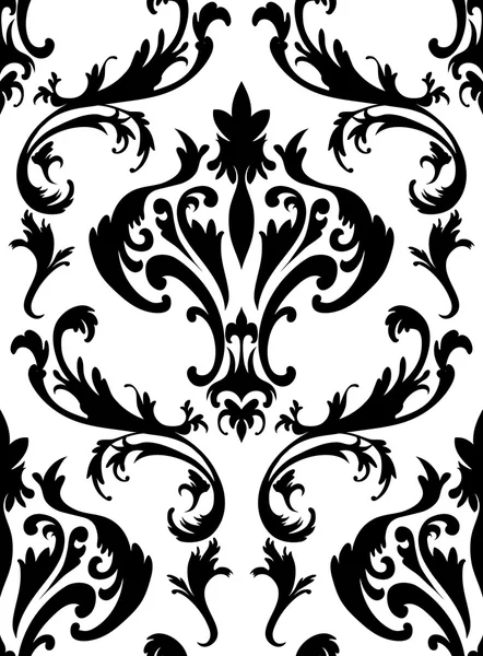 Damask seamless pattern — Stock Vector