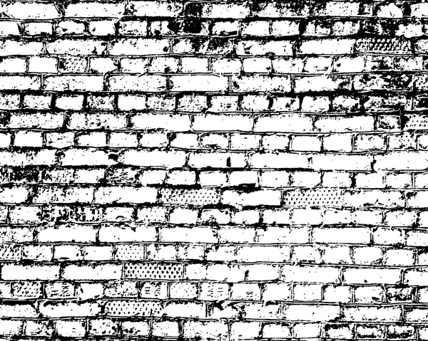 Brick wall detail texture — Stock Vector