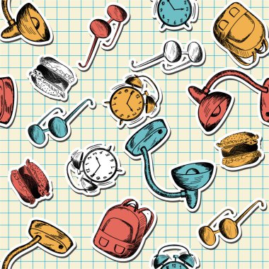 Eğitim tema ile Seamless Modeli