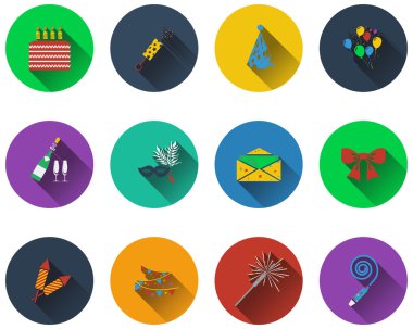 kutlama simge kümesi