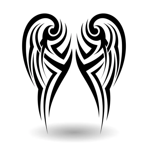Ruky nakreslené Tribal tetování — Stockový vektor