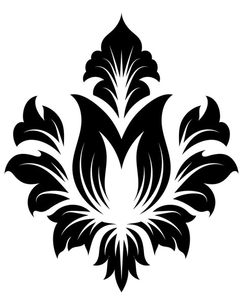 Emblem in Damask Style
