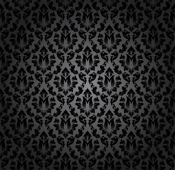 Damask Seamless Pattern — Stock Vector