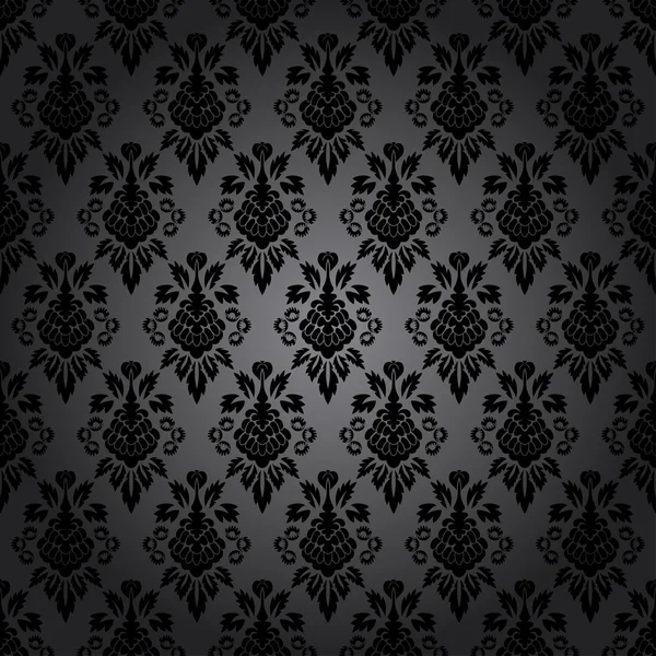 Damask Seamless Pattern — Stock Vector