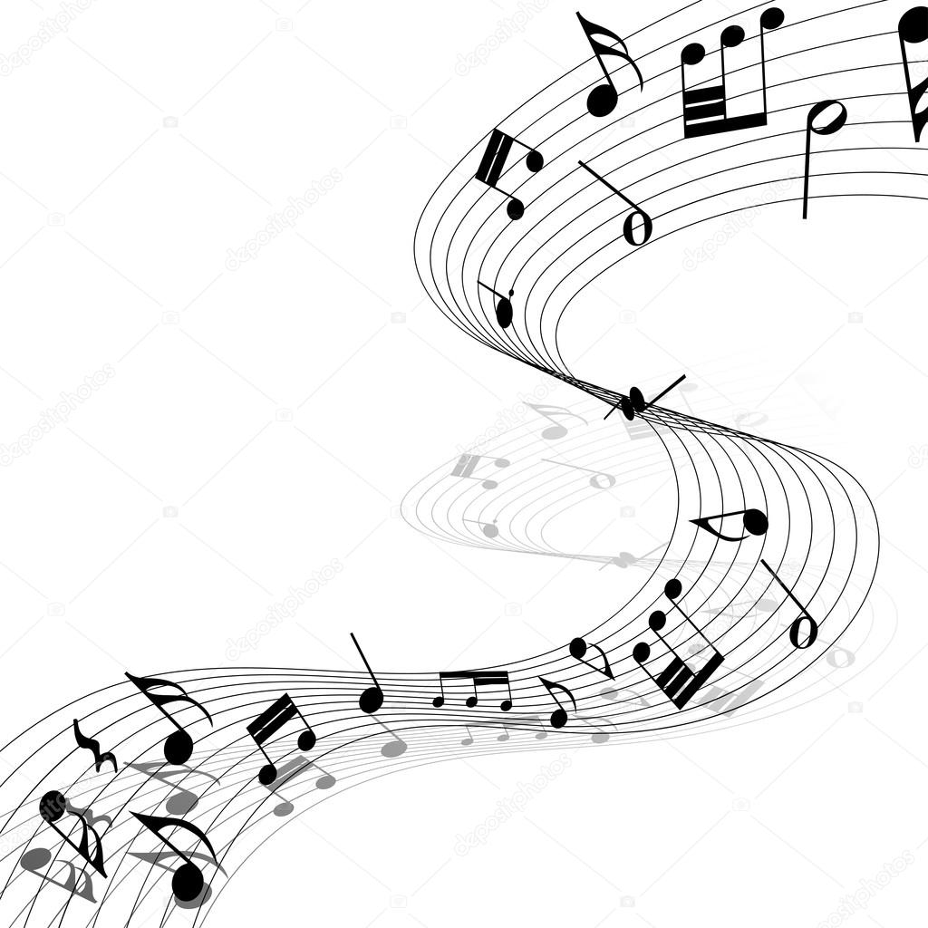 Elementi Di Disegno Musicale Vettoriali Stock Angelp