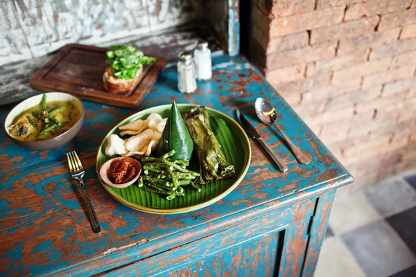 Balinese Nasi campur — Foto Stock