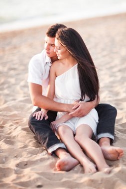 sevgi, çekici erkek ve kadın zevk romantik genç Çift