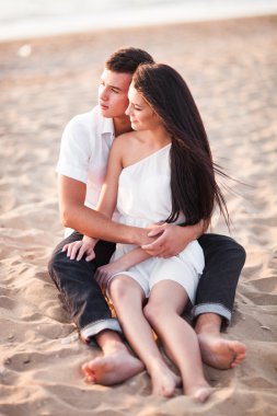 sevgi, çekici erkek ve kadın zevk romantik genç Çift