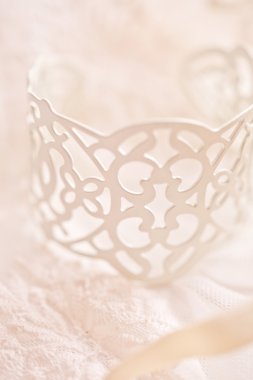 Hassasiyet peachys iç çamaşırı mum ve motif. Aşk ruh hali.