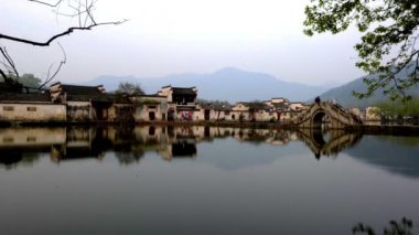 Gün gece, Hongcun residence, Anhui, China