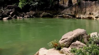 Şelale ve Guizhou, Çin hızlı nehirde