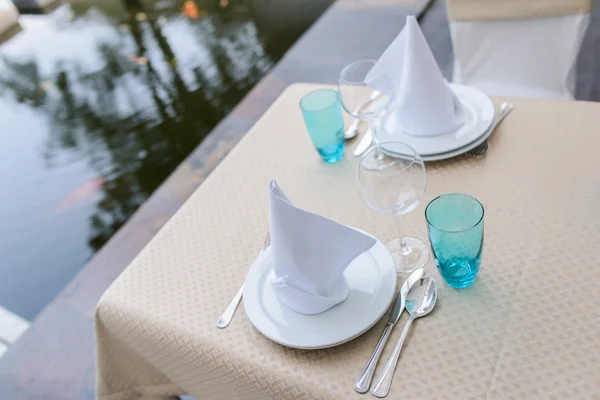 Citas de mesa de boda — Foto de Stock