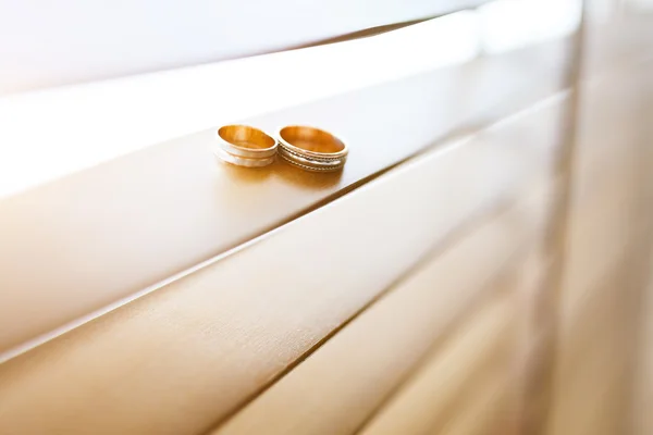 Anillos de boda — Foto de Stock