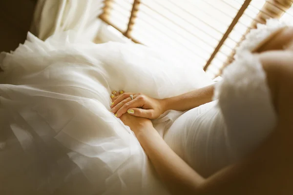 Brides Hand — Stock Photo, Image