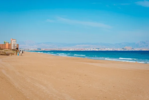Los Arenales del Sol beach. Spain — Stock Photo, Image