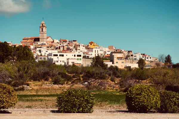 Rossell stad. Provinsen Castellón i Valencia — Stockfoto