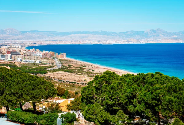 Alicante Küste. costa blanca. Spanien — Stockfoto