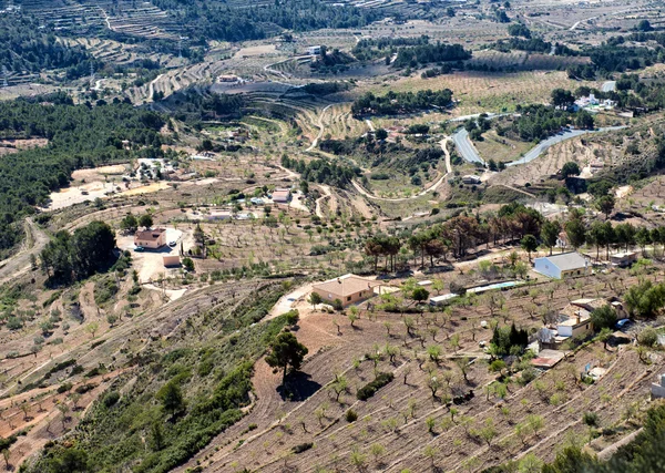 Kırsal Alicante. Costa Blanca. İspanya — Stok fotoğraf