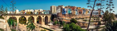 Villajoyosa pitoresk şehir panoraması / La Vila Joiosa 