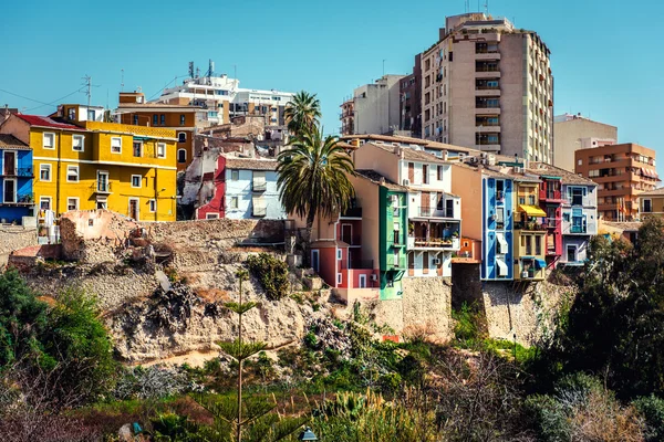 Villajoyosa / La Vila Joiosa. Costa Blanca. España — Foto de Stock