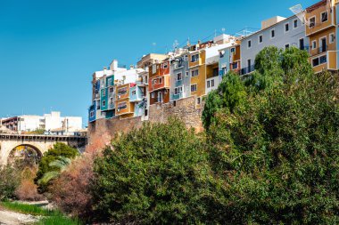 Villajoyosa şehir. Costa Blanca, İspanya