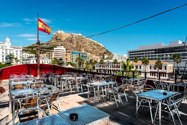 Panoramę miasta Alicante. Costa Blanca. Hiszpania — Zdjęcie stockowe