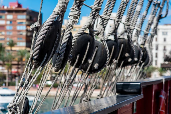 Revestimientos de barcos. Alicante — Foto de Stock