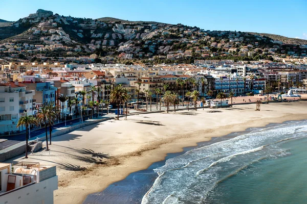 Tröstau kustlijn, Costa del Azahar. Spanje — Stockfoto