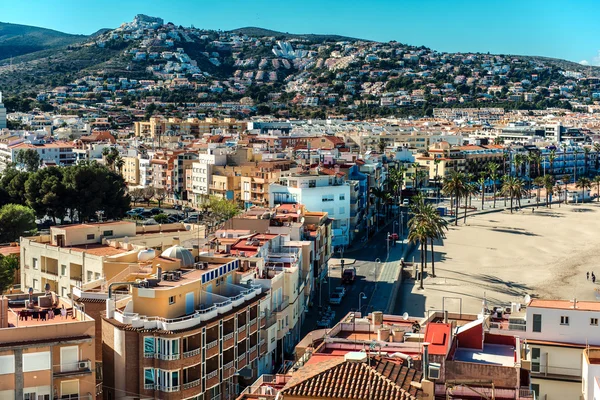 Cidade de Peniscola, Costa del Azahar. Espanha — Fotografia de Stock