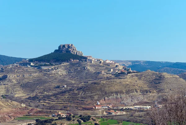 Breathtaking view of Morella. Spain — Stock Photo, Image