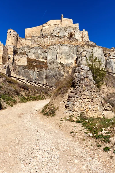 Замок Morella. Іспанія — стокове фото