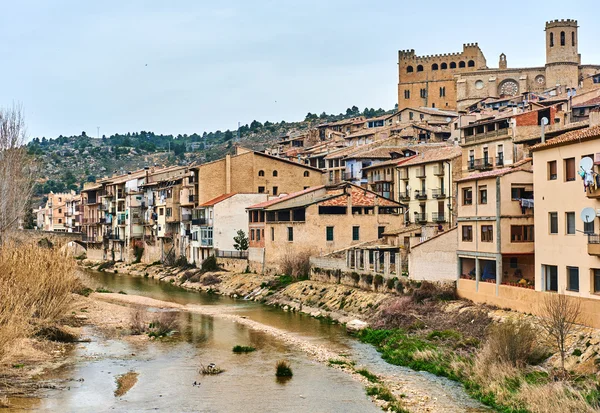 Valderrobres village, Spanien — Stockfoto