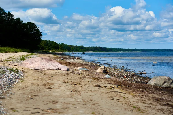 Baltic sea shore. Lettland — Stockfoto