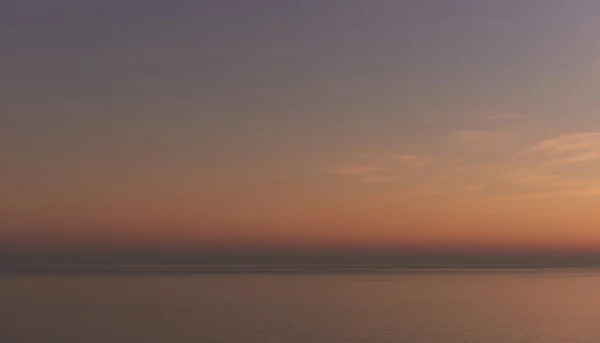 Sunset over the Mediterranean Sea. Spain — Stock Photo, Image