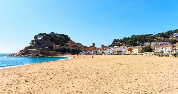 Castillo Tossa de Mar, Costa Brava, España — Foto de Stock