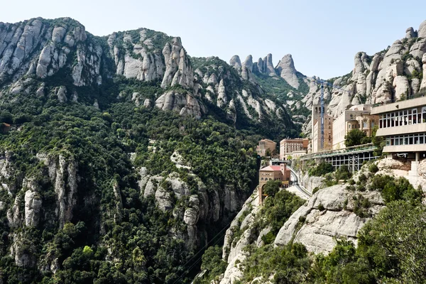 Santa Maria de Montserrat, Spagna — Foto Stock