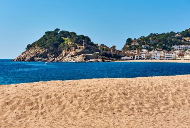 Vila Vella, Tossa del Mar, Costa kasabasının en eski bölümü 