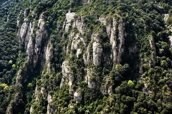 Velkolepé hory Montserrat. Španělsko — Stock fotografie