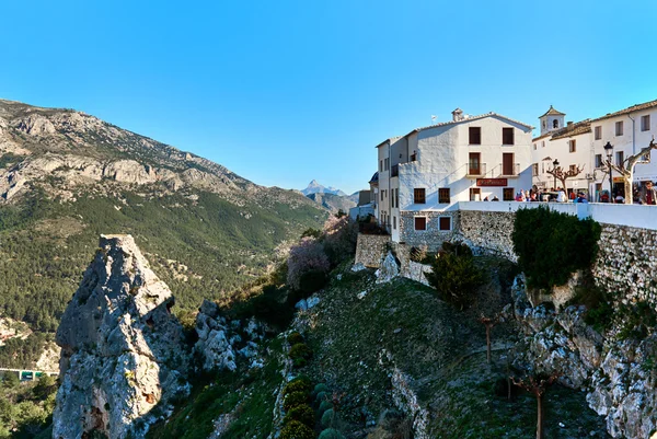 Città vecchia di Guadalest. Spagna — Foto Stock