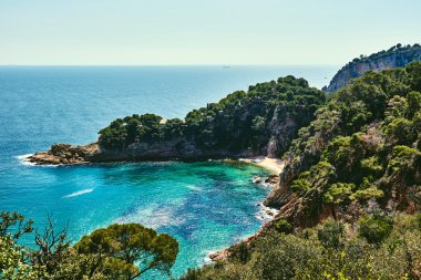 Boş Cala Giverola plaj