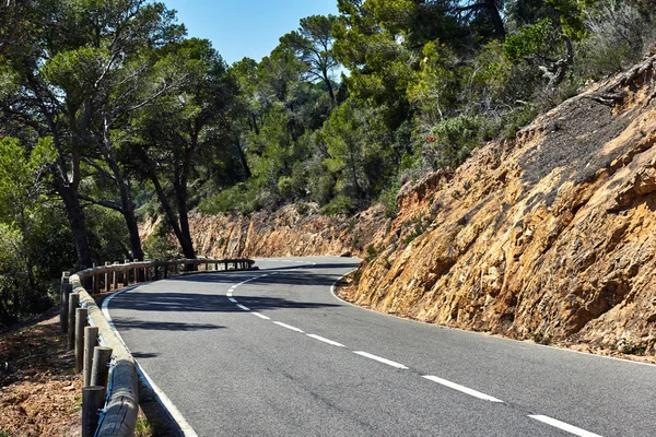 Strada di montagna. Spagna — Foto Stock