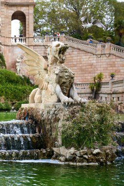 Cascada çeşmesi parçası