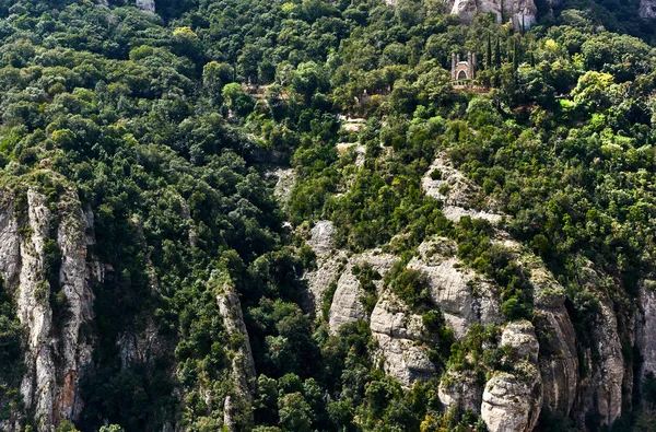 Spektakularne góry Montserrat. Hiszpania — Zdjęcie stockowe