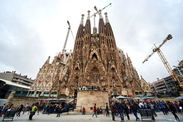 Bazylika Sagrada Familia. Hiszpania — Zdjęcie stockowe